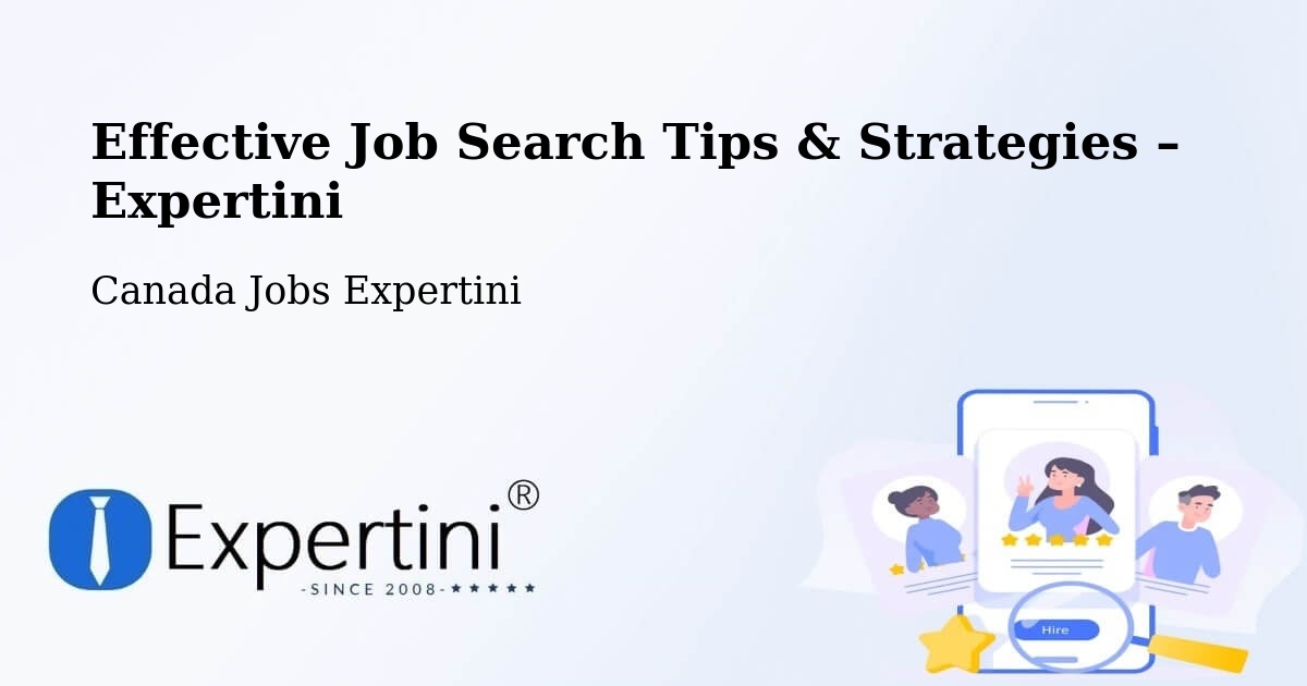 Job Search Tips & Strategies for Job Seekers – Barrhead - Barrhead, Canada Jobs Expertini